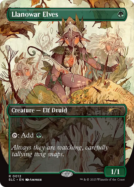 Llanowar Elves [Secret Lair Countdown Kit] [Foil]