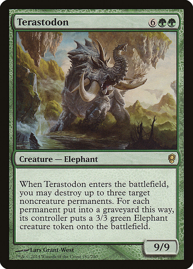 Terastodon [Conspiracy] [Foil]