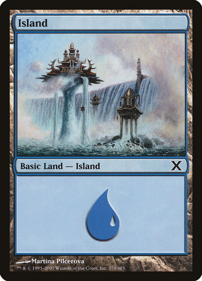 Island (370) [Tenth Edition] [Foil]