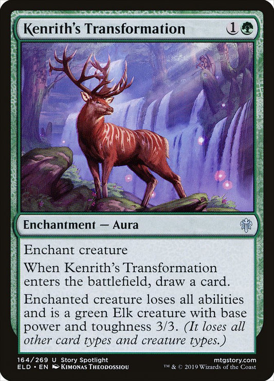 Kenrith's Transformation [Throne of Eldraine] [Foil]