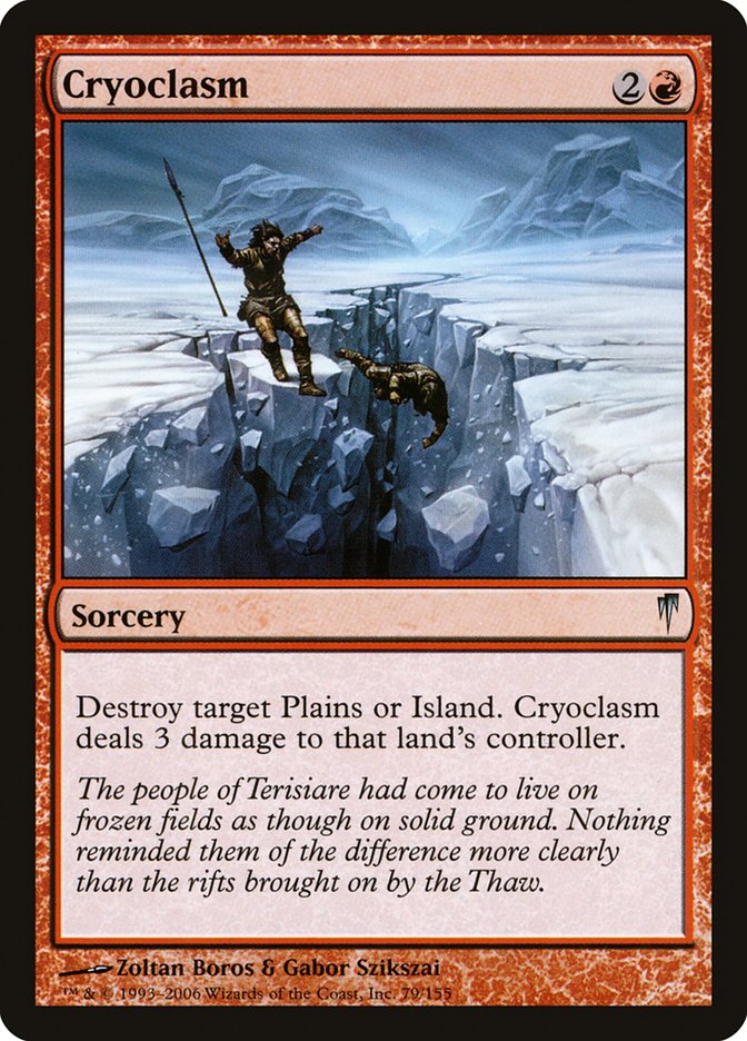 Cryoclasm [Coldsnap] [Foil]