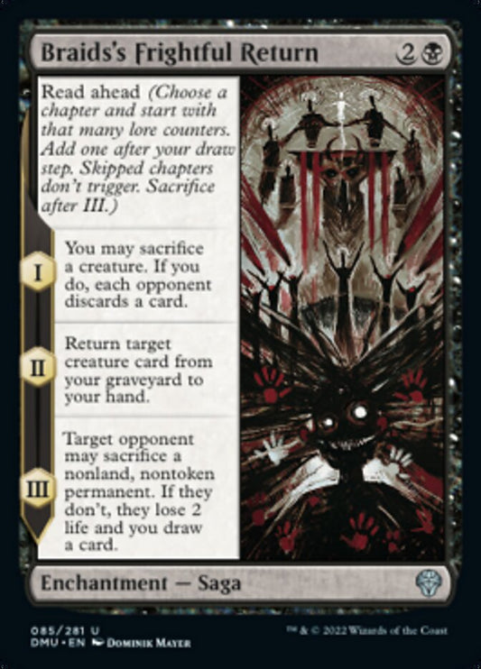 Braids's Frightful Return [Dominaria United] [Foil]