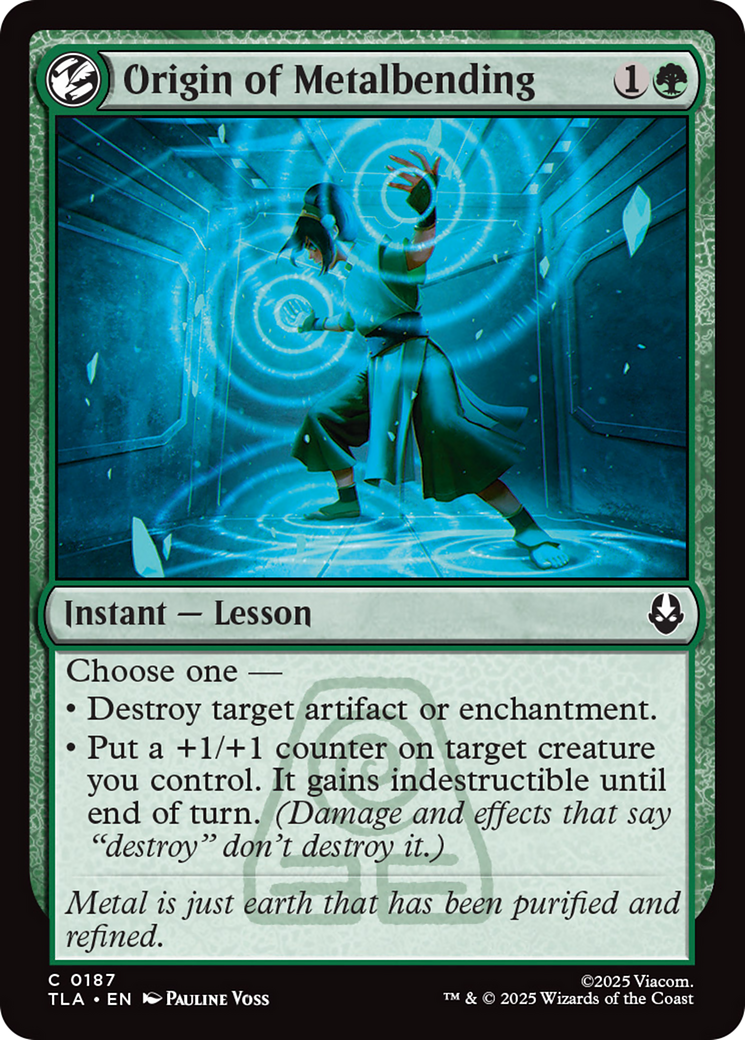 Origin of Metalbending [Avatar: The Last Airbender] [Foil]