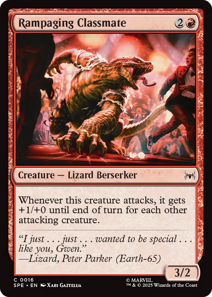Rampaging Classmate [Marvel's Spider-Man: Eternal-Legal] [Foil]
