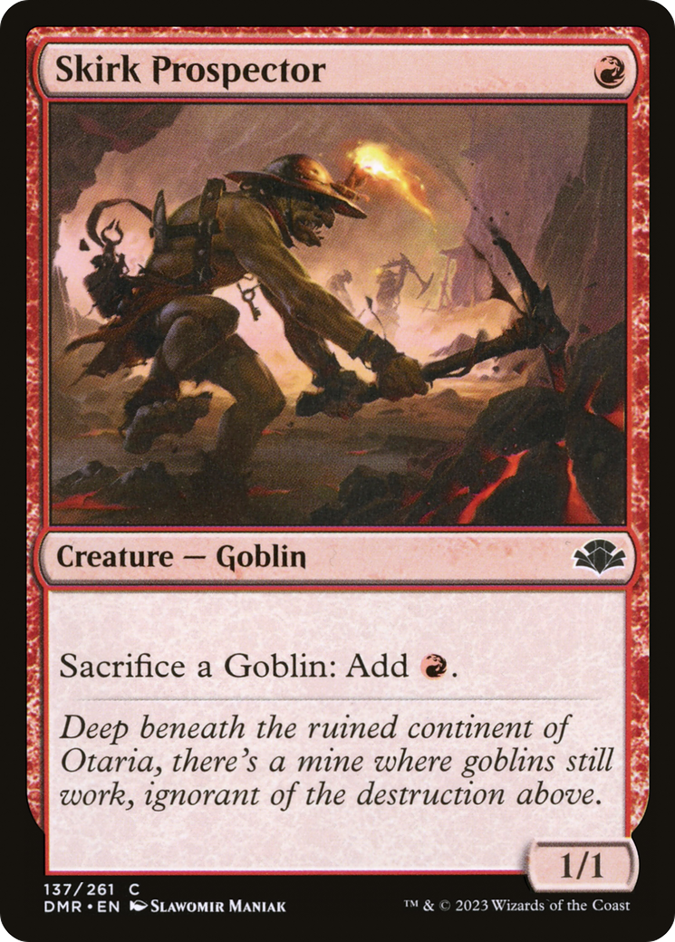 Skirk Prospector [Dominaria Remastered] [Foil]