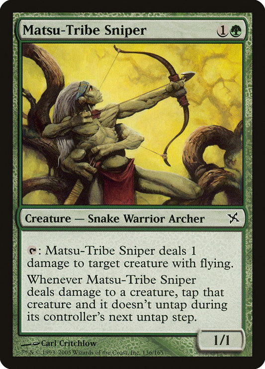 Matsu-Tribe Sniper [Betrayers of Kamigawa] [Foil]