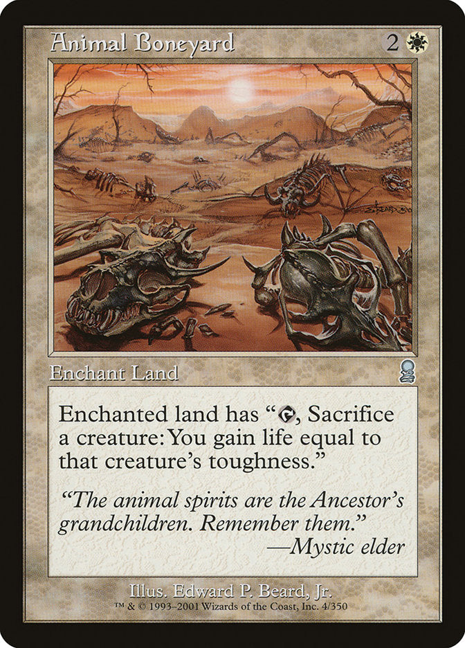 Animal Boneyard [Odyssey] [Foil]