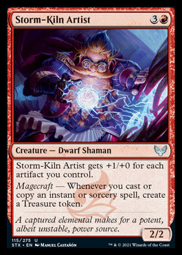 Storm-Kiln Artist [Strixhaven: School of Mages] [Foil]