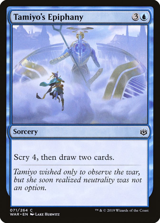 Tamiyo's Epiphany [War of the Spark] [Foil]