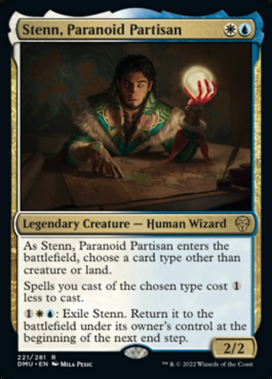 Stenn, Paranoid Partisan [Dominaria United] [Foil]