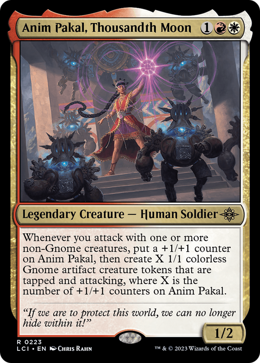 Anim Pakal, Thousandth Moon [The Lost Caverns of Ixalan] [Foil]