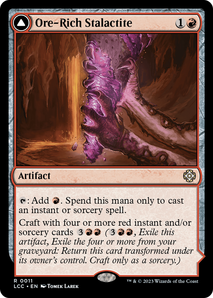 Ore-Rich Stalactite [The Lost Caverns of Ixalan Commander] [Foil]