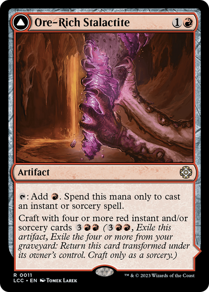 Ore-Rich Stalactite [The Lost Caverns of Ixalan Commander] [Foil]