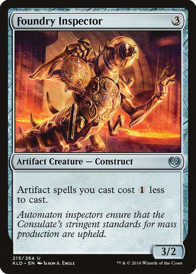 Foundry Inspector [Kaladesh] [Foil]