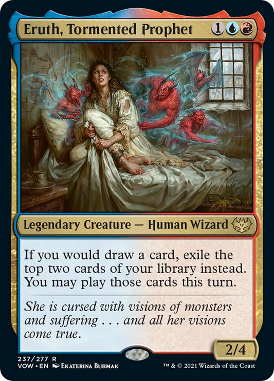 Eruth, Tormented Prophet [Innistrad: Crimson Vow] [Foil]