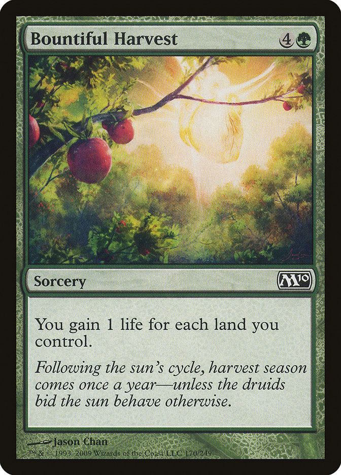 Bountiful Harvest [Core Set 2010]