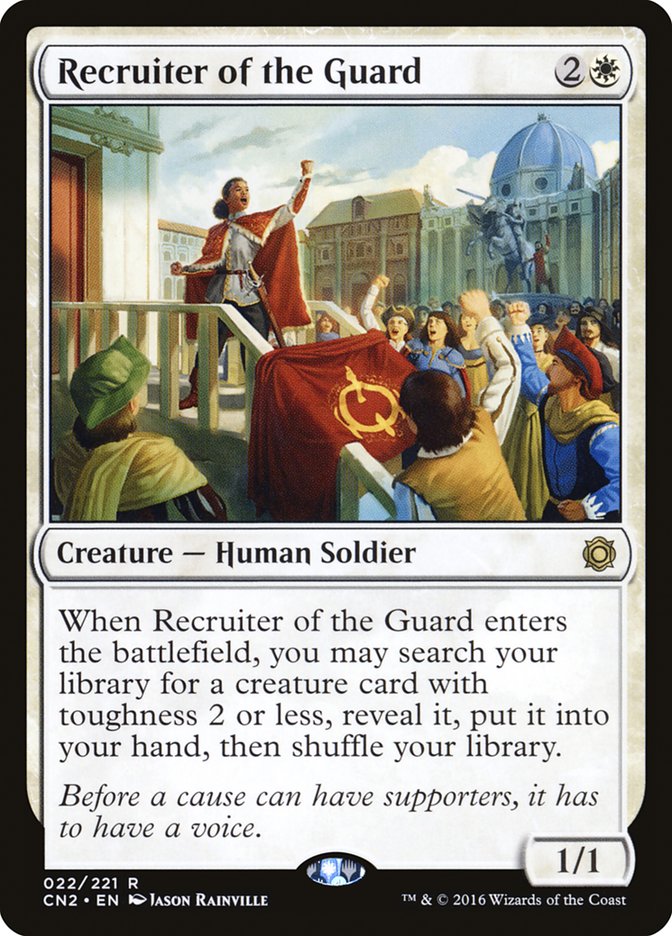Recruiter of the Guard [Conspiracy: Take the Crown] [Foil]