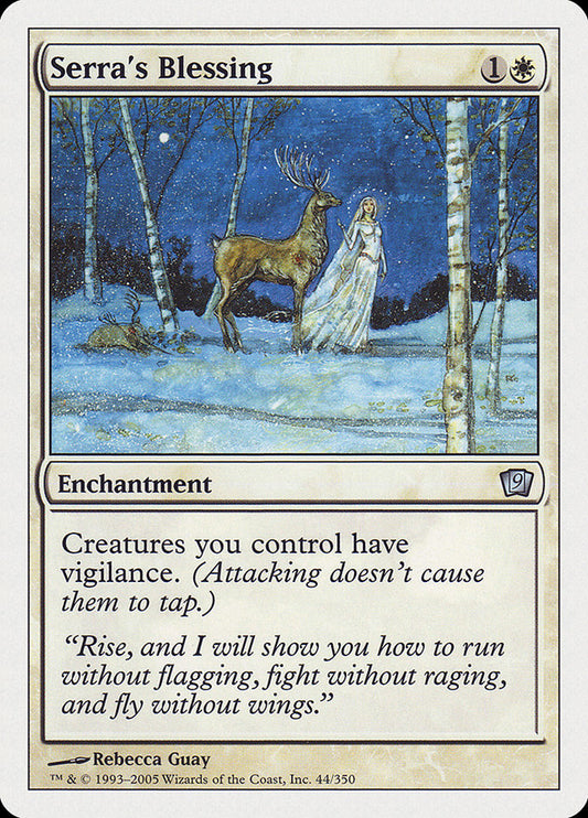 Serra's Blessing [Ninth Edition] [Foil]