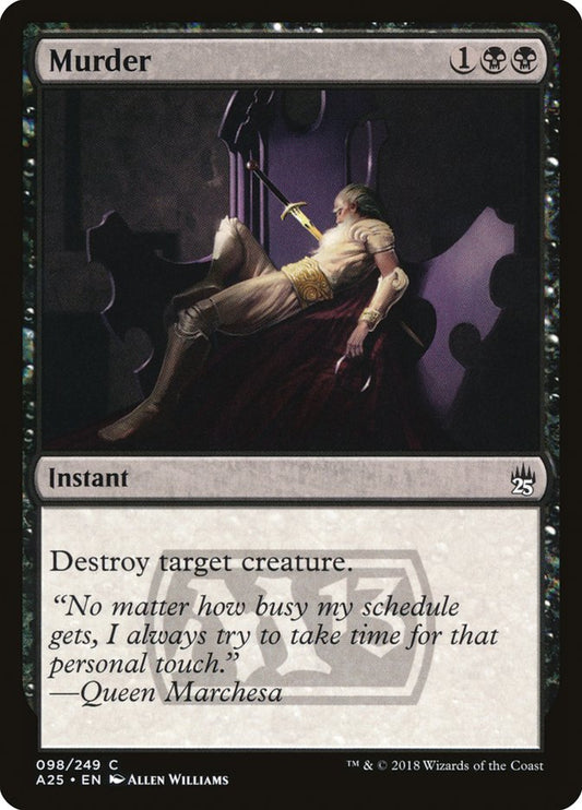 Murder [Masters 25] [Foil]