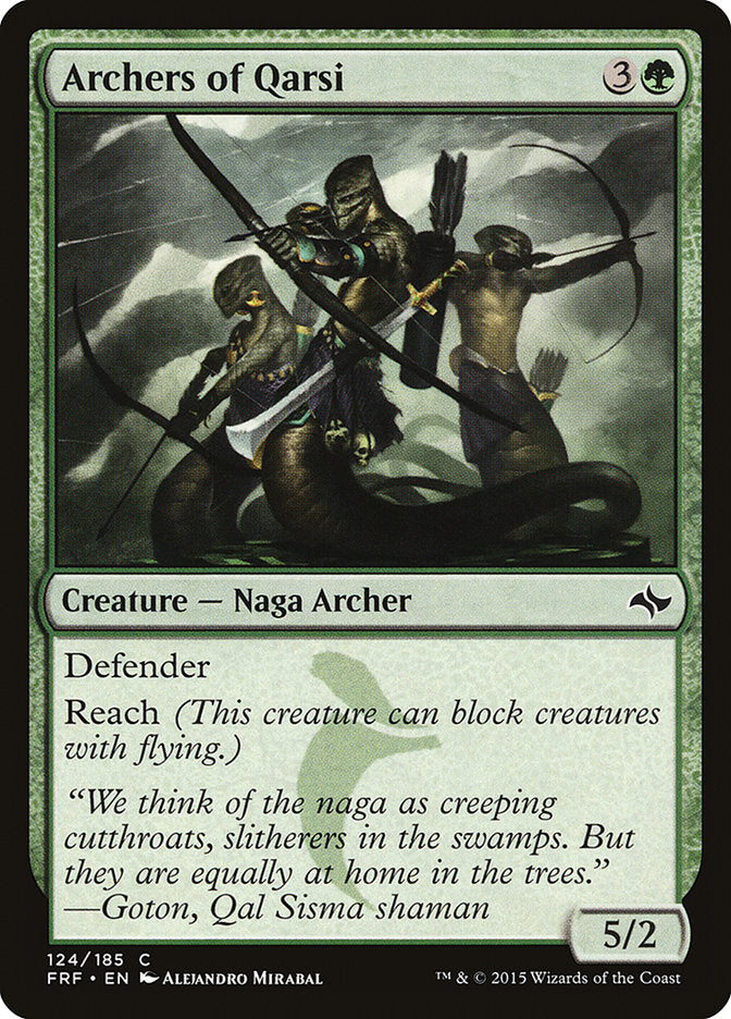 Archers of Qarsi [Fate Reforged] [Foil]
