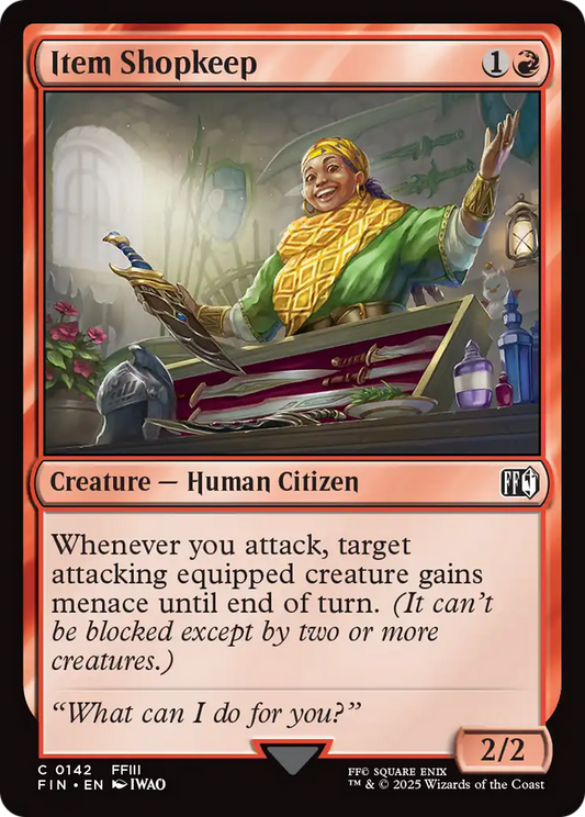 Item Shopkeep [FINAL FANTASY] [Foil]