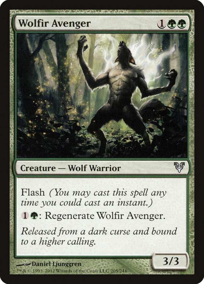 Wolfir Avenger [Avacyn Restored] [Foil]