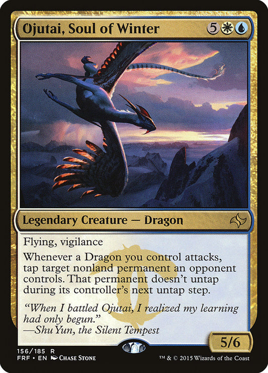 Ojutai, Soul of Winter [Fate Reforged] [Foil]