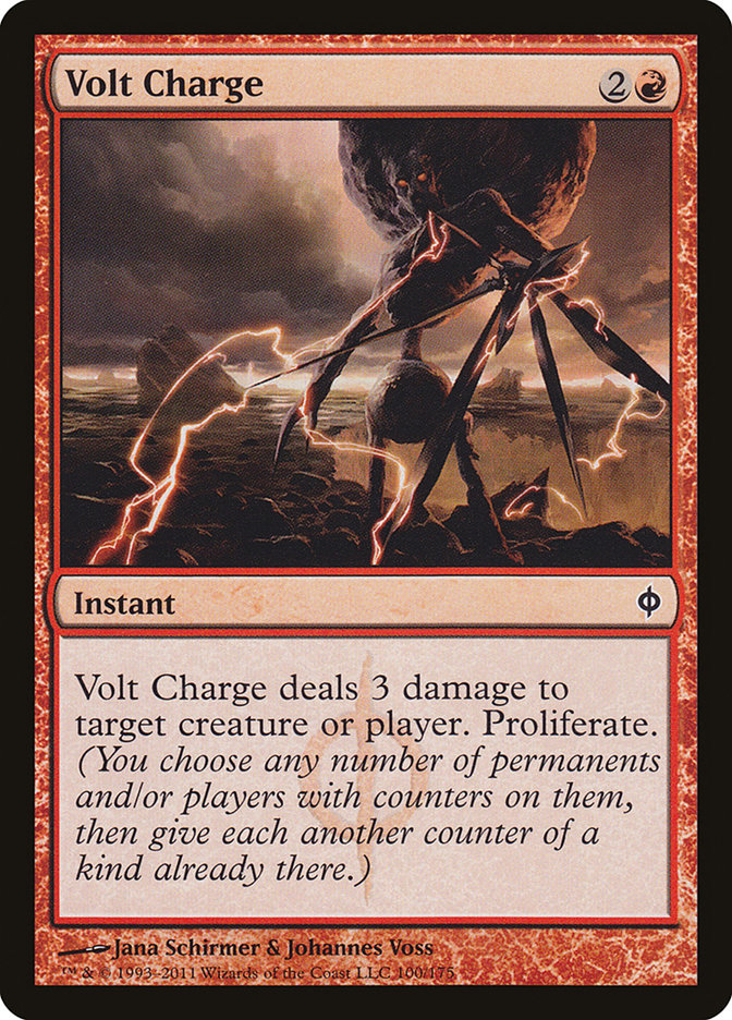 Volt Charge [New Phyrexia] [Foil]