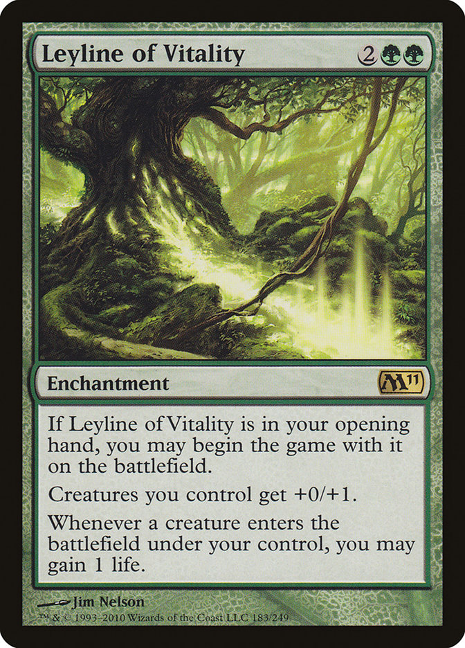 Leyline of Vitality [Core Set 2011]