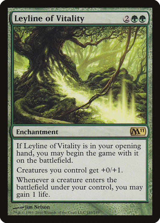 Leyline of Vitality [Core Set 2011]