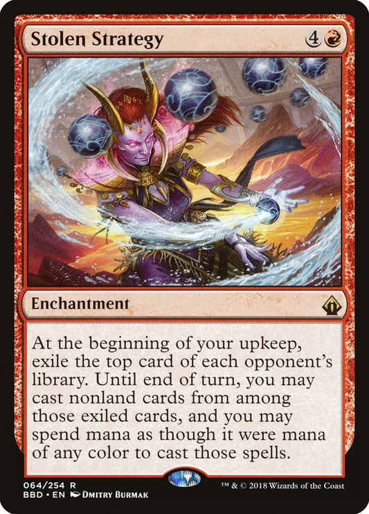 Stolen Strategy [Battlebond] [Foil]