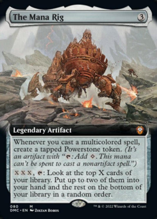The Mana Rig (Extended Art) [Dominaria United Commander] [Foil]