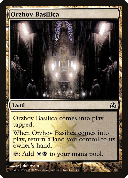 Orzhov Basilica [Guildpact] [Foil]