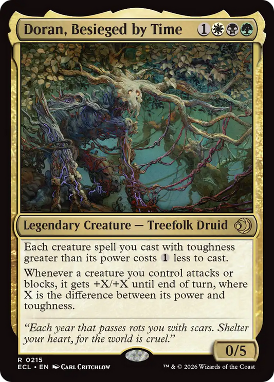 Doran, Besieged by Time [Lorwyn Eclipsed] [Foil]