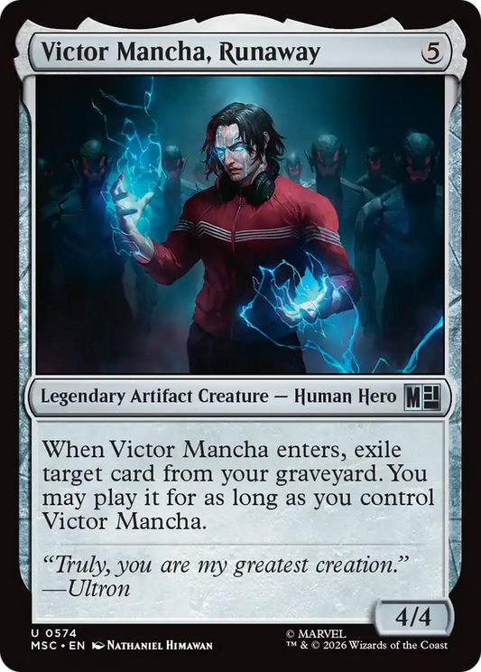 Victor Mancha, Runaway [Marvel Super Heroes Commander]