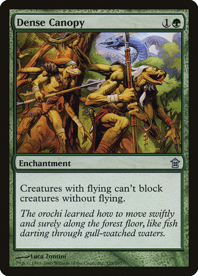 Dense Canopy [Saviors of Kamigawa] [Foil]