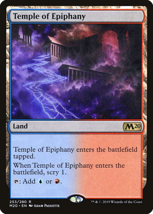 Temple of Epiphany [Core Set 2020] [Foil]