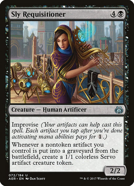Sly Requisitioner [Aether Revolt] [Foil]