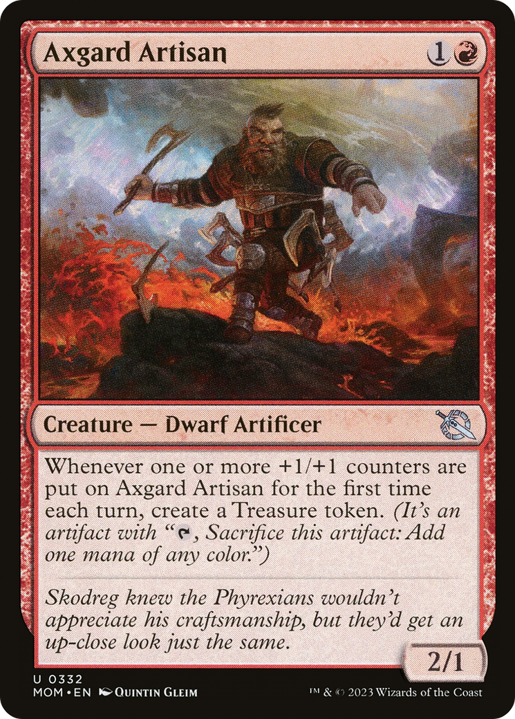Axgard Artisan [March of the Machine] [Foil]