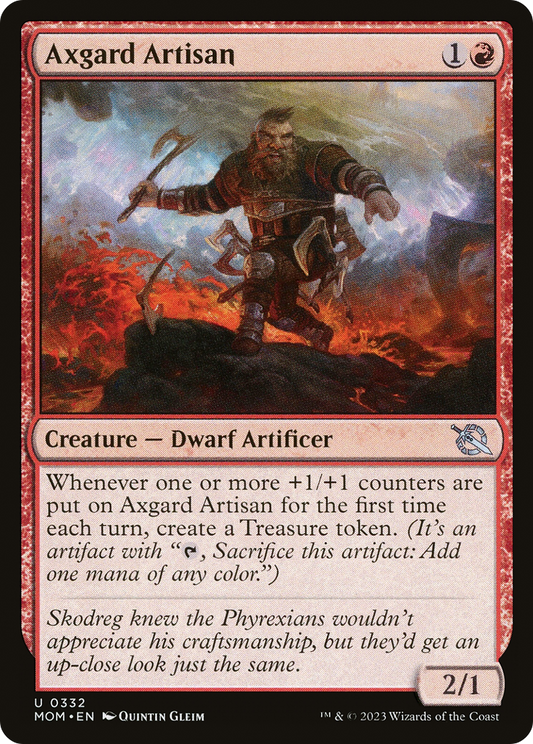 Axgard Artisan [March of the Machine] [Foil]
