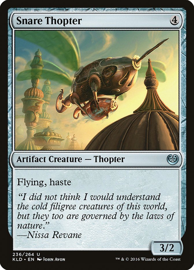 Snare Thopter [Kaladesh] [Foil]