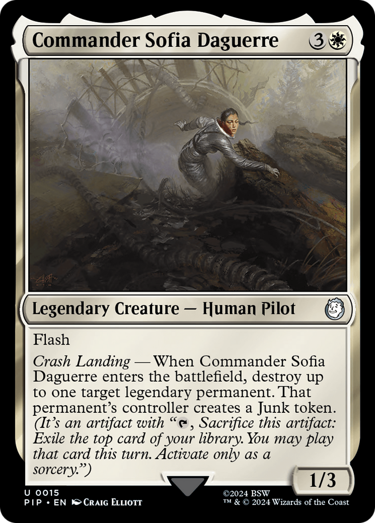 Commander Sofia Daguerre [Fallout] [Foil]