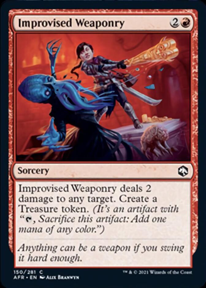 Improvised Weaponry [Dungeons & Dragons: Adventures in the Forgotten Realms] [Foil]