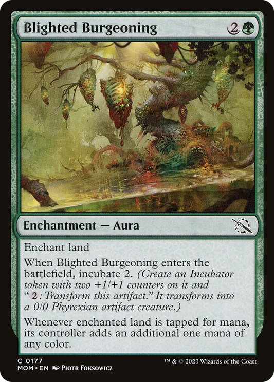 Blighted Burgeoning [March of the Machine] [Foil]