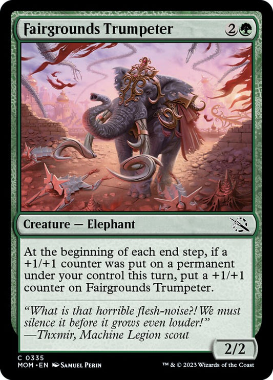 Fairgrounds Trumpeter [March of the Machine] [Foil]