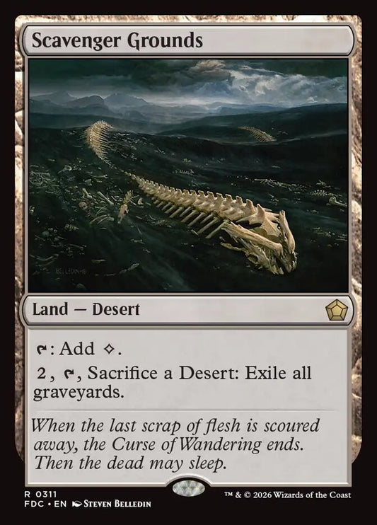 Scavenger Grounds [Foundations Commander]