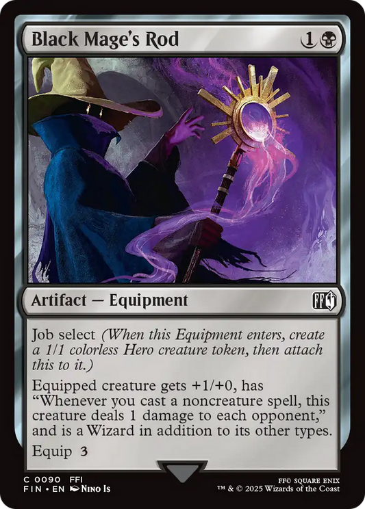 Black Mage's Rod [FINAL FANTASY] [Foil]