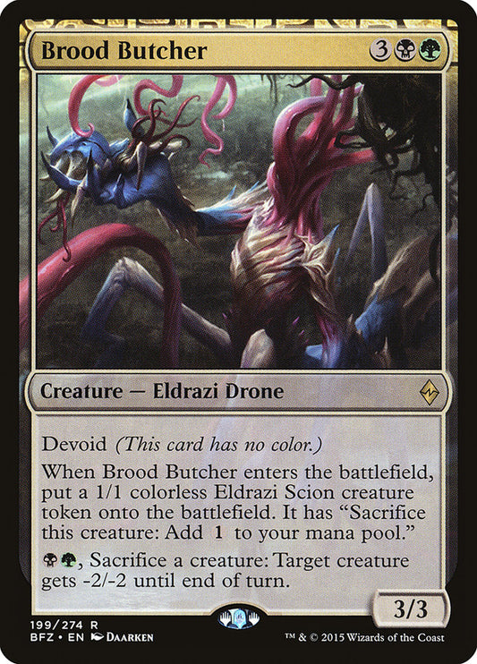 Brood Butcher [Battle for Zendikar] [Foil]