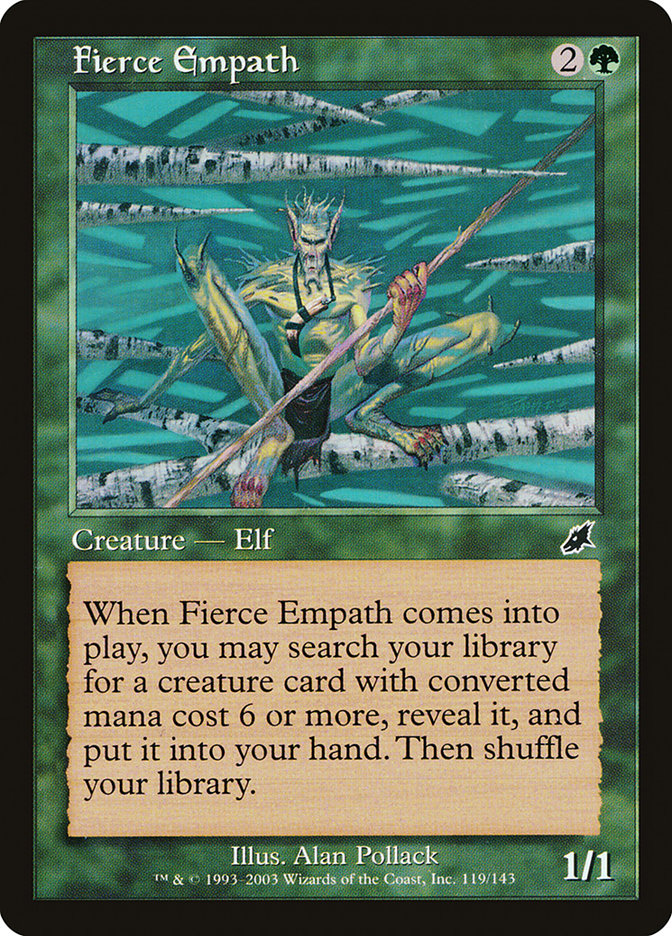 Fierce Empath [Scourge] [Foil]