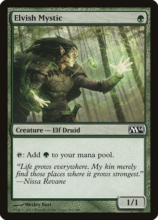 Elvish Mystic [Core Set 2014] [Foil]